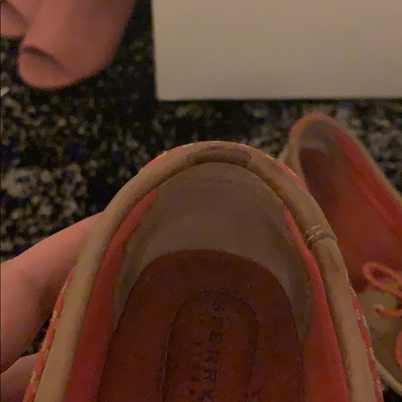 SPERRY CORAL SHOES. Hardly worn. Size 7.5 - Picture 2 of 3
